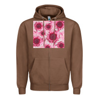 Chestnut breast cancer sunflower Zipper Hoodie - CowGirlArtShop