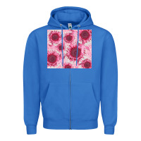 True Royal breast cancer sunflower Zipper Hoodie - CowGirlArtShop
