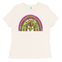 Bone mardi gras rainbow Ladies Tee - Jasminsmagicworld