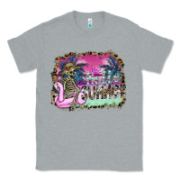 Heather Grey hello summer Classic Tee - SublimationCraftShop