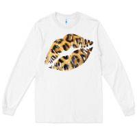 White Leopard Lips Long Sleeve Tee - Bettercallsaul