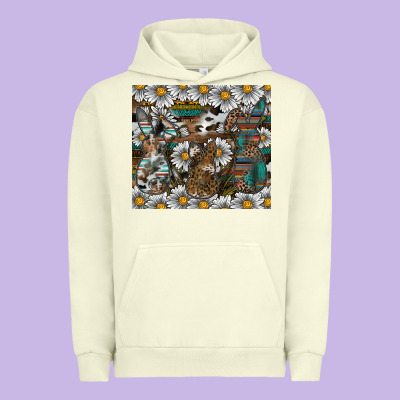 Easter Urban Hoodie Designed By Cowhidedigitalart