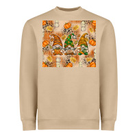 Mushroom fall with gnomes Heavyweight Sweatshirt - texasbilliewilder