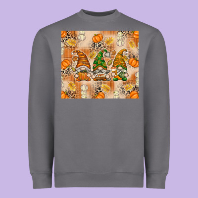 Fall With Gnomes Heavyweight Sweatshirt Designed By Texasbilliewilder