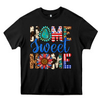 Black Home Sweet Home Heavy Core Tee - LillyAllenDesigns
