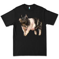 Black hampshire pig Premium Tee - LillyAllenDesigns