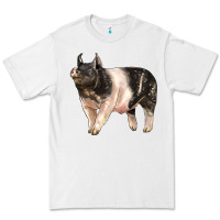 White hampshire pig Premium Tee - LillyAllenDesigns