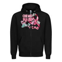Black chemo hair dont care Zipper Hoodie - CowGirlArtShop