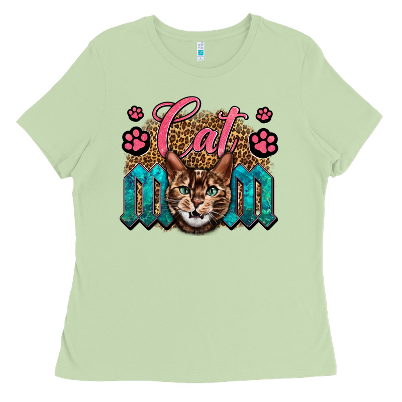 Western Cat Mom Ladies Tee by LillyAllenDesigns | Teevron
