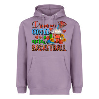 I Run On Coffee And Basketball Frappe Heavyweight Hoodie | Teevron