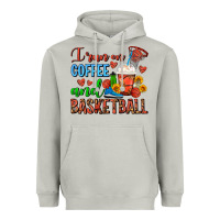 Moon Dust I Run On Coffee And Basketball Frappe Heavyweight Hoodie - FaDigitalArtStudio