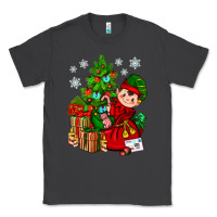 Smoke Santa's Elf Christmas Classic Tee - BundleAndBundleShop