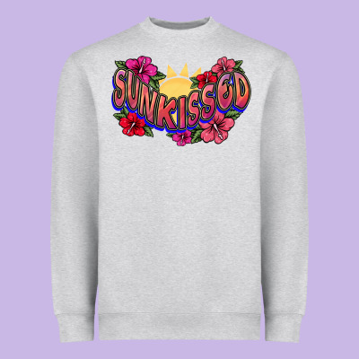 Sunkissed Heavyweight Sweatshirt Designed By Nancycooperartshop