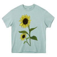 Arona Buttercream Sunflower Heavy Core Tee - LillyAllenDesigns