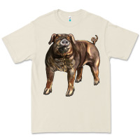 Bone Duroc Pig Premium Tee - LillyAllenDesigns