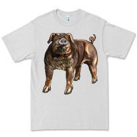 Dove Grey Duroc Pig Premium Tee - LillyAllenDesigns