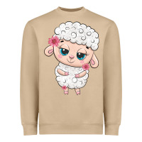 Mushroom cute sheep Heavyweight Sweatshirt - texasbilliewilder