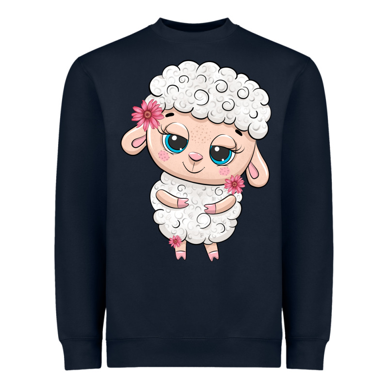 Cute Sheep Heavyweight Sweatshirt by texasbilliewilder | Teevron