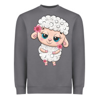 Storm cute sheep Heavyweight Sweatshirt - texasbilliewilder