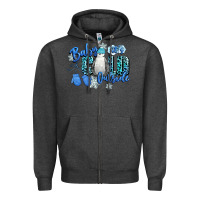 Charcoal Heather baby its cold outside Zipper Hoodie - CowGirlArtShop