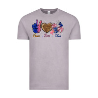 Vintage Zinc Peace Love Cheer Vintage Tee - BundleAndBundleShop