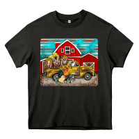 Asphalt western truck farm animals mousepad Heavy Core Tee - BarkalooDesign