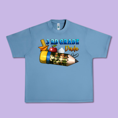 3 Rd Grade Dude Urban Heavy Tee Designed By Bundleandbundleshop