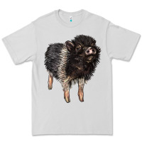 Dove Grey Baby Hampshire Pig Premium Tee - LillyAllenDesigns