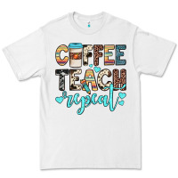 White coffee teach repeat Premium Tee - JahusDesignShop