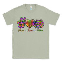 Matcha Peace Love Autism Classic Tee - BundleAndBundleShop