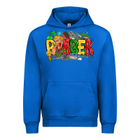Cobalt barber Urban Hoodie - CowhideDigitalArt