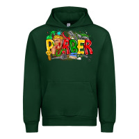 Forest Green barber Urban Hoodie - CowhideDigitalArt