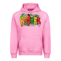 Fuchsia Pink barber Urban Hoodie - CowhideDigitalArt