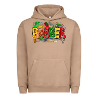 Pigment Burro barber Urban Hoodie - CowhideDigitalArt