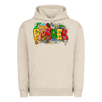 Pigment French Oak barber Urban Hoodie - CowhideDigitalArt