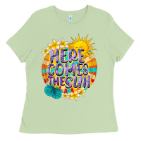 Matcha Here comes the sun Ladies Tee - NancyCooperArtShop