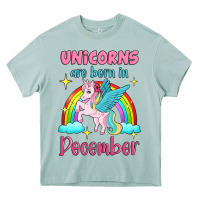 Arona unicorns are born in december Heavy Core Tee - Jasminsmagicworld