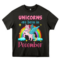 Asphalt unicorns are born in december Heavy Core Tee - Jasminsmagicworld