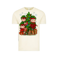 Vintage Arctic Mimi Elf, Mama Elf, Child Elf Christmas Vintage Tee - BundleAndBundleShop