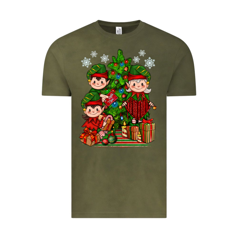 Mimi Elf, Mama Elf, Child Elf Christmas Vintage Tee by BundleAndBundleShop | Teevron