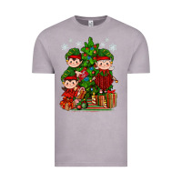 Vintage Zinc Mimi Elf, Mama Elf, Child Elf Christmas Vintage Tee - BundleAndBundleShop