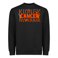 Black kidney cancer warrior Heavyweight Sweatshirt - texasbilliewilder