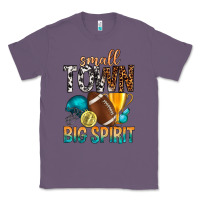 Lavender Small Town Big Spirit Classic Tee - BundleAndBundleShop