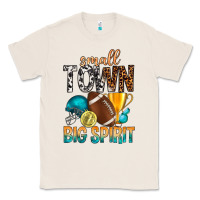 Natural Small Town Big Spirit Classic Tee - BundleAndBundleShop