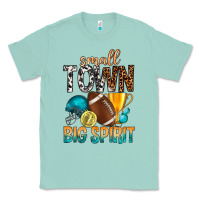 Seafoam Small Town Big Spirit Classic Tee - BundleAndBundleShop