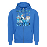 True Royal baby it's cold outside Zipper Hoodie - CowGirlArtShop