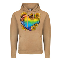 Pride Heart And Sunflower Vintage Hoodie | Teevron
