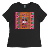 Black love baby calf valentine's day Ladies Tee - Jasminsmagicworld