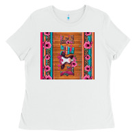 White love baby calf valentine's day Ladies Tee - Jasminsmagicworld