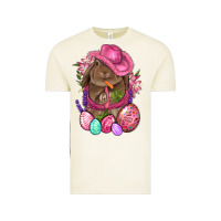 Vintage Arctic Cowboy Rabbit Easter Vintage Tee - BundleAndBundleShop